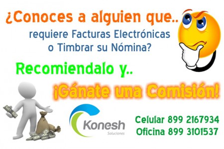 Aprovecha ésta gran oportunidad. Ayuda a tu amigo y gánate una comision.